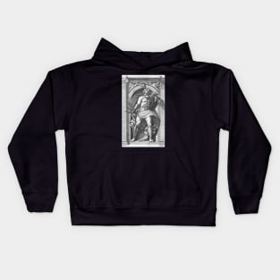 Gods in niches -Neptunus Kids Hoodie